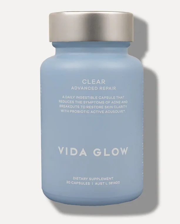 vida glow clear supplements