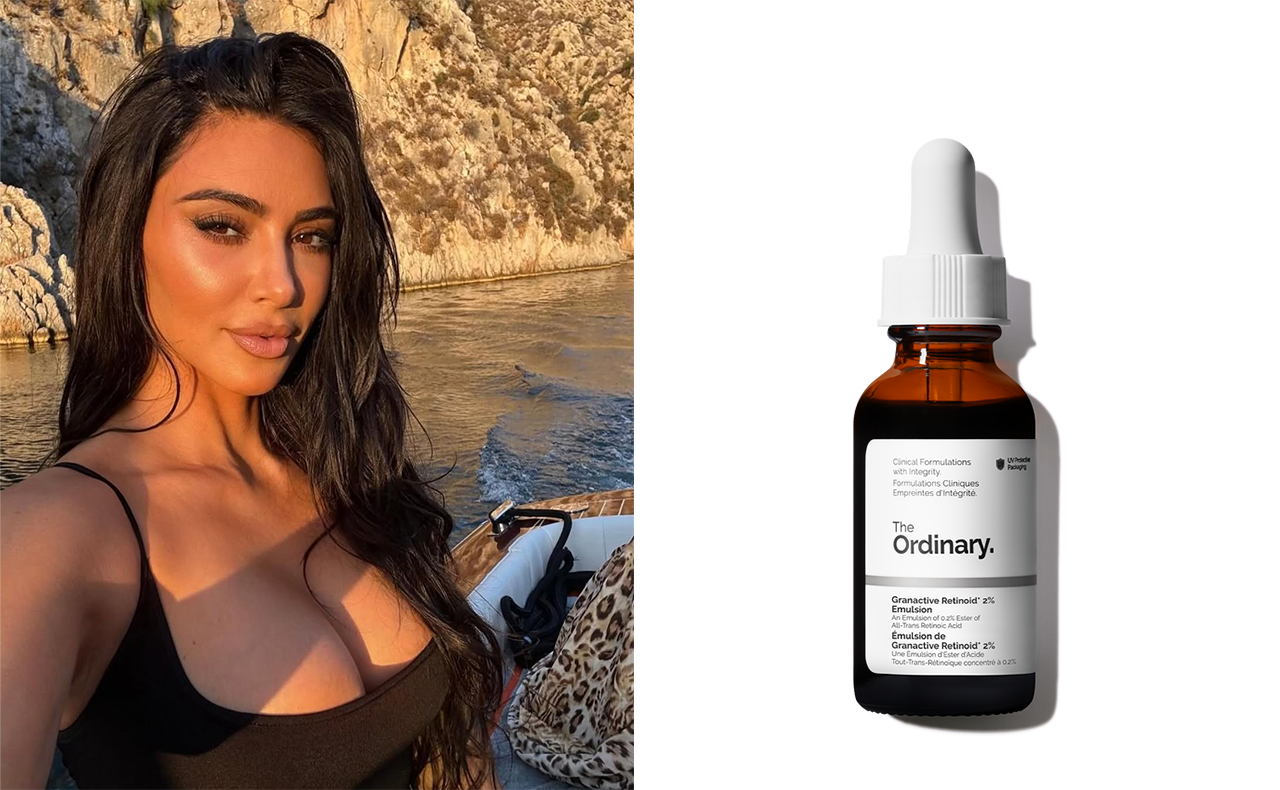 kim kardashian x the ordinary skin care