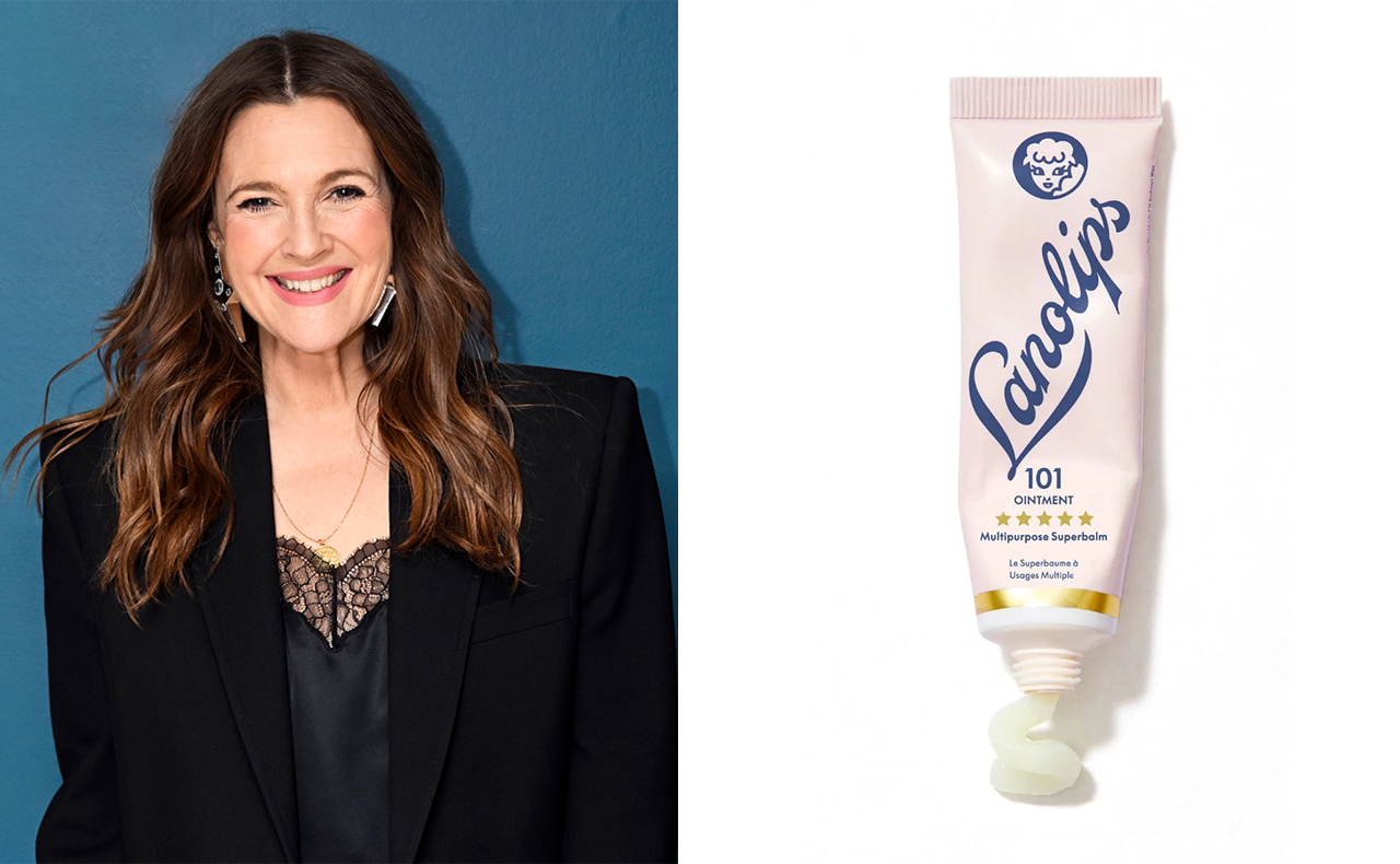 drew barrymore x lanolips 