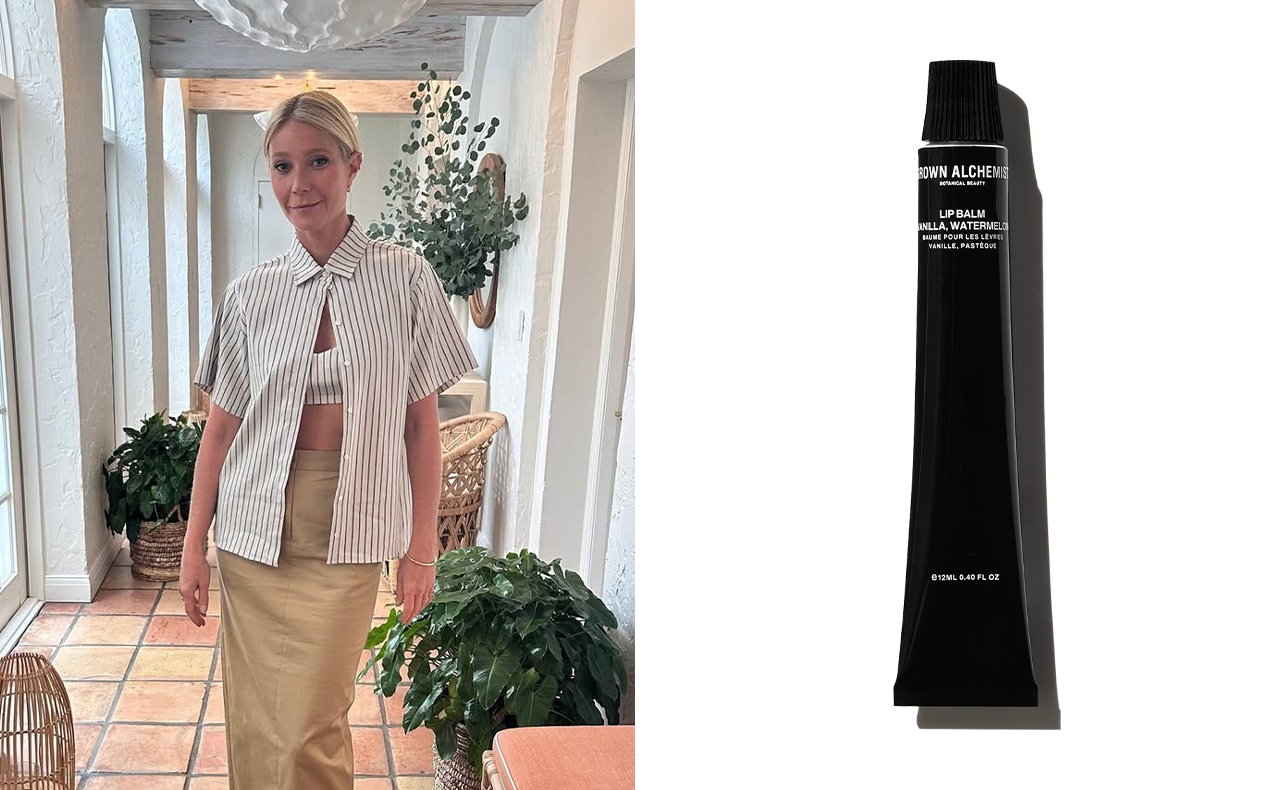 gwyneth paltrow x grown alchemist lip balm