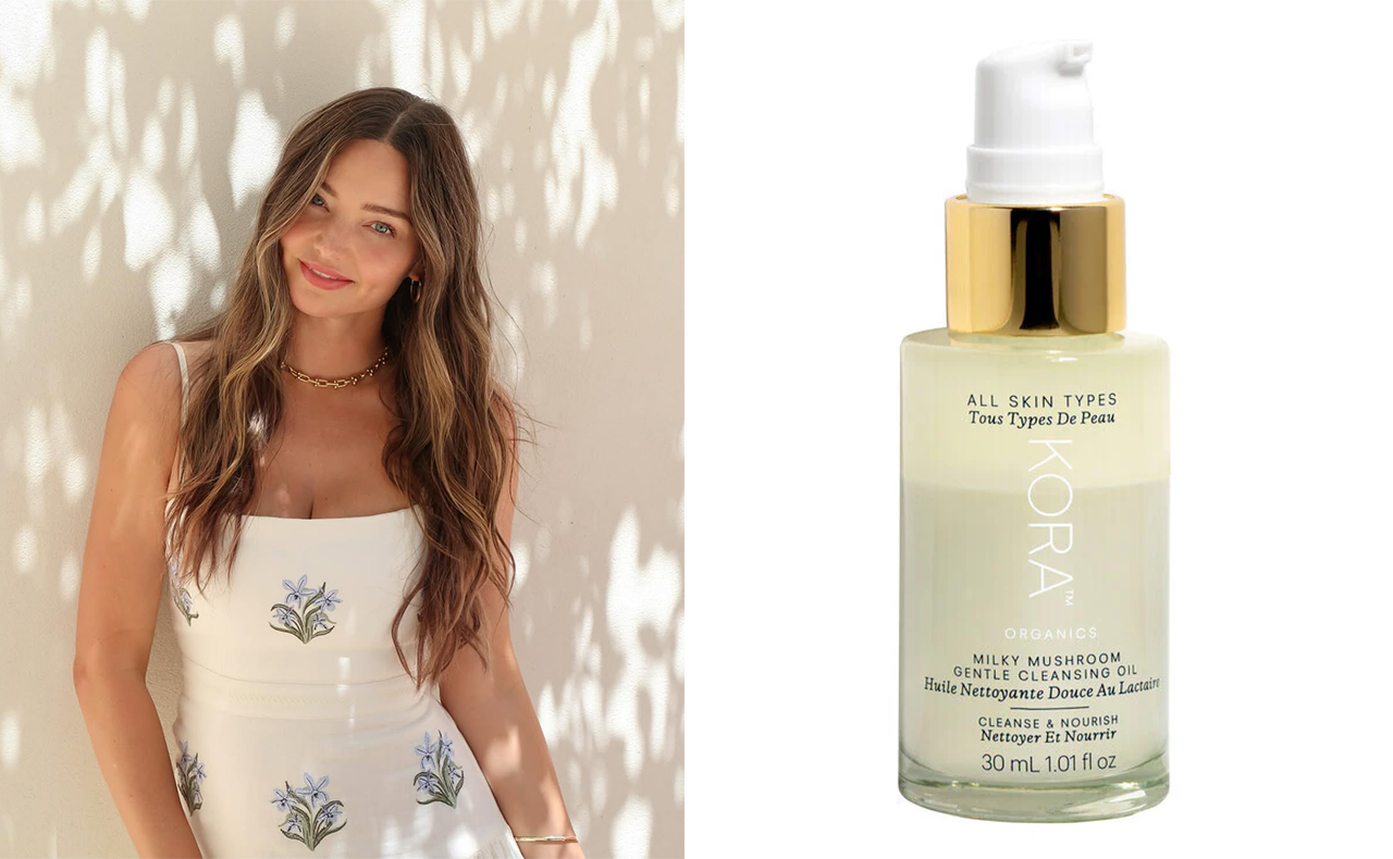 miranda kerr x kora organics skin care